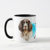 Springer Spaniel Hond Trouwe Vriend Mok (Links)