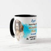 Springer Spaniel Hond Trouwe Vriend Mok (Voorkant links)