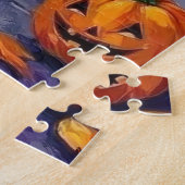 Springer Spaniel Honden In Halloween Kostuums Legpuzzel (Zijkant)
