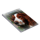 Springer Spaniel Hondenkunst Notitieboek (Rechterzijde)