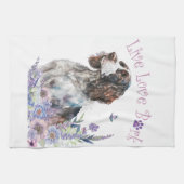 Springer Spaniel Hondenmoeder Bloemen Theedoek (Horizontaal)