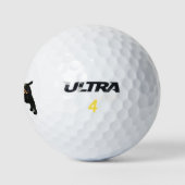 Springer Spaniel Hondenras Boheemse Bloemen Golfballen (Logo)