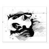 springer spaniel hondenstempel rubberstempel (Afrduk)