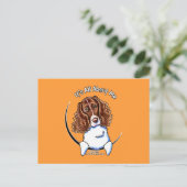 Springer Spaniel IAAM Briefkaart (Staand voorkant)