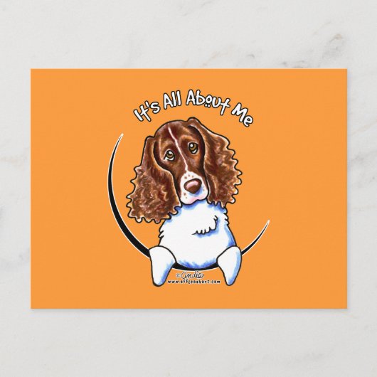 Springer Spaniel IAAM Briefkaart (Voorkant)