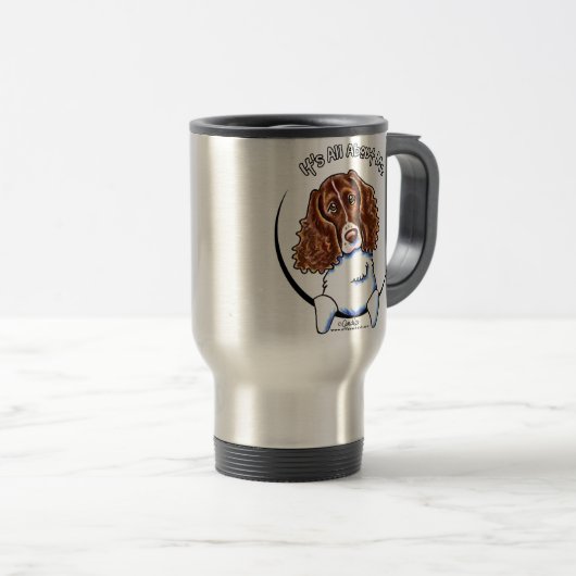 Springer Spaniel IAAM Reisbeker (Voorkant rechts)