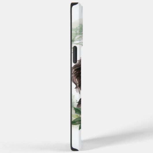 Springer spaniel kerst krans feestelijke pup Case-Mate iPhone case (Achterkant / Rechts)