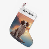 Springer Spaniel  Kleine Kerstsok (Voorkant (Hangend))