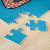 Springer Spaniel lelijk gezicht Jigzaag Puzzle Legpuzzel (Zijkant)