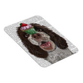 Springer Spaniel met Cupcake Magneet (Rechterzijde)