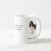 Springer Spaniel-Mok - met twee afbeeldingen en ee Koffiemok (Voorkant rechts)