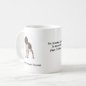 Springer Spaniel-Mok - met twee afbeeldingen en ee Koffiemok (Voorkant links)