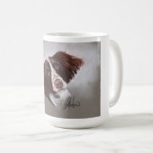 Springer Spaniel Oorspronkelijke schilderende klas Koffiemok (Voorkant rechts)