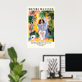 Springer Spaniel Op een Toilet - Grappige Matisse Poster (Thuiskantoor)