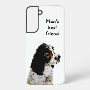 Springer Spaniel Pet Portret Schilderij Samsung Galaxy Hoesje