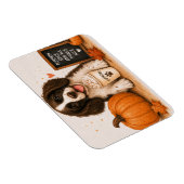 Springer Spaniel Pumpkin Spice Magneet (Rechterzijde)