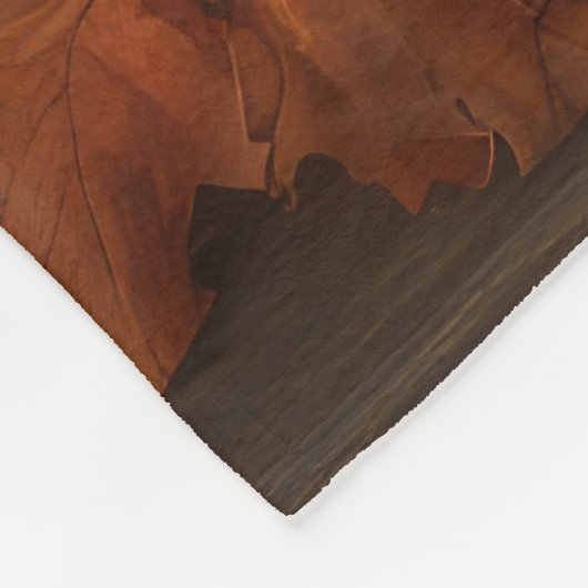 Springer Spaniel Puppy Herfst Delight Pompoen Fleece Deken (Hoek)