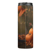 Springer Spaniel Puppy Herfst Delight Pompoen Thermosbeker (Achterkant)