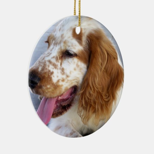 Springer Spaniel Puppy Ornament (Rechts)