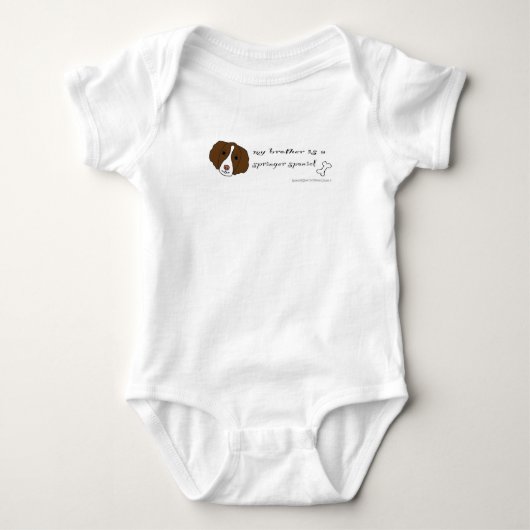 springer spaniel romper (Voorkant)