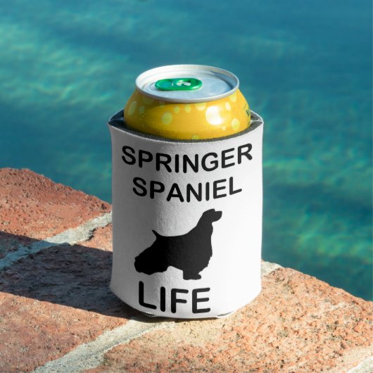 Springer Spaniel silo life Blikjeskoeler (Insitu Zwembad)