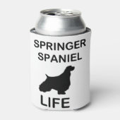 Springer Spaniel silo life Blikjeskoeler (Blikje Voorkant)