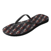 Springer Spaniel Sinterklaas Festive Kerstmis Teenslippers (Schuin)