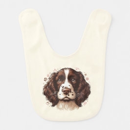 Springer Spaniel slab Baby Slabbetje