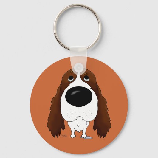 Springer Spaniel-Sleutelhanger Sleutelhanger (Voorkant)