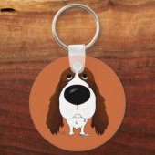 Springer Spaniel-Sleutelhanger Sleutelhanger (Voorkant)