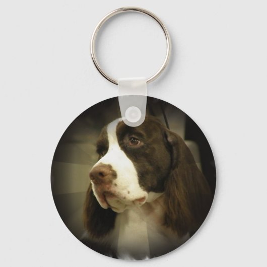 Springer Spaniel-Sleutelhanger Sleutelhanger (Voorkant)