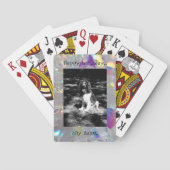 Springer spaniel speelkaarten. pokerkaarten (Achterkant)