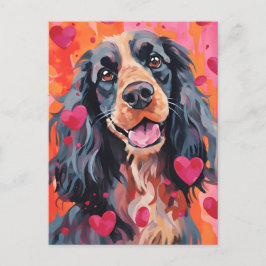 Springer Spaniel Valentijnsdag Briefkaart