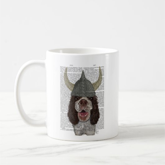 Springer Spaniel Viking Koffiemok (Links)