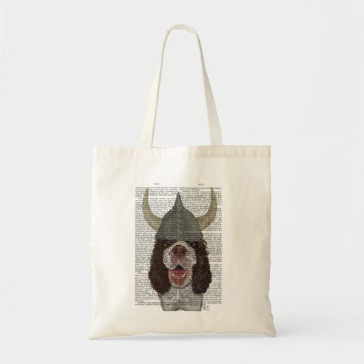 Springer Spaniel Viking Tote Bag (Voorkant)