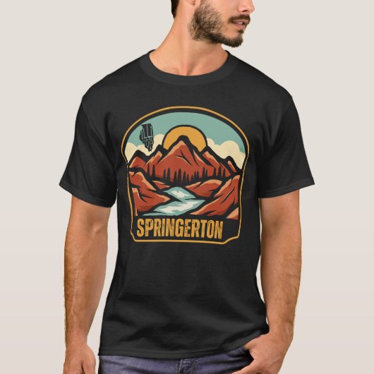 Springerton, Illinois T-shirt (Voorkant)