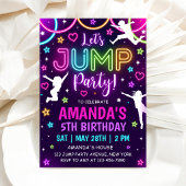 Springfeest Uitnodiging Trampoline Verjaardag