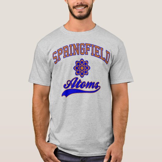 Springfield atoms t-shirt (Voorkant)
