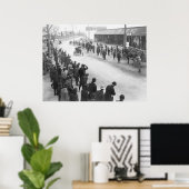 Springfield Auto Race: 1900 Poster (Thuiskantoor)