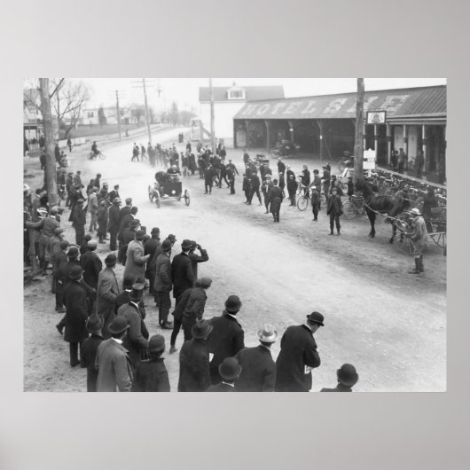 Springfield Auto Race: 1900 Poster (Voorkant)