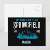 Springfield Briefkaart (Voorkant / Achterkant)