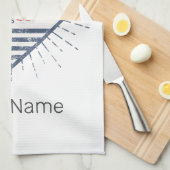 Springfield City Illinois Verenigde Staten Retro V Theedoek (Quarter Fold)