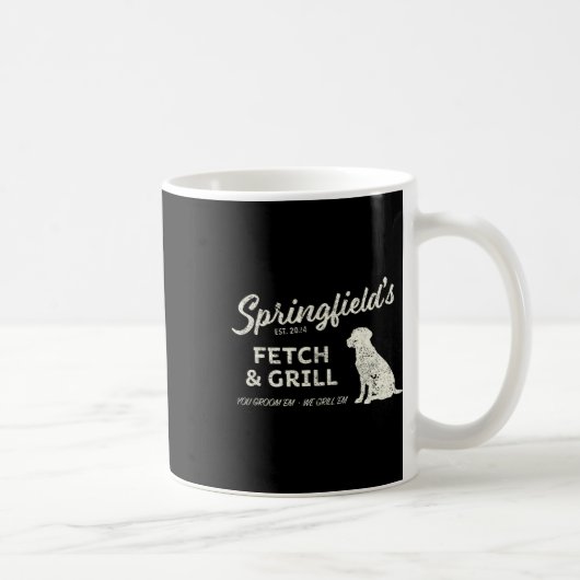 Springfield Eet Huisdieren - Fetch En Grill Grappi Koffiemok (Rechts)