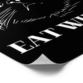 Springfield eet wat - Ze eten honden katten Poster (Hoek)