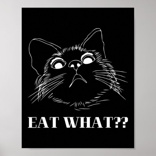 Springfield eet wat - Ze eten honden katten Poster (Voorkant)