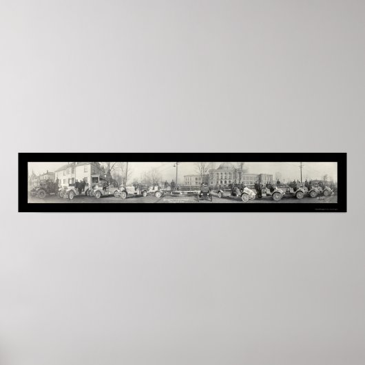 Springfield Fire Department Foto 1917 Poster (Voorkant)