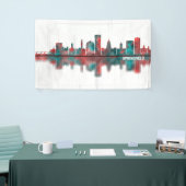 Springfield Illinois Skyline Spandoek (Beurs)