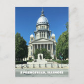 Springfield, Illinois State Capitol Building Briefkaart (Voorkant)