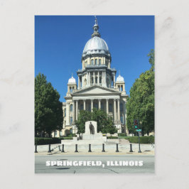 Springfield, Illinois State Capitol Building Briefkaart