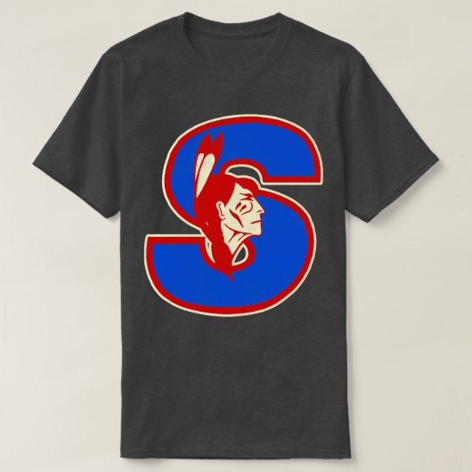 Springfield Indians Hockey Team is een ijshockeyte T-shirt (Design voorkant)